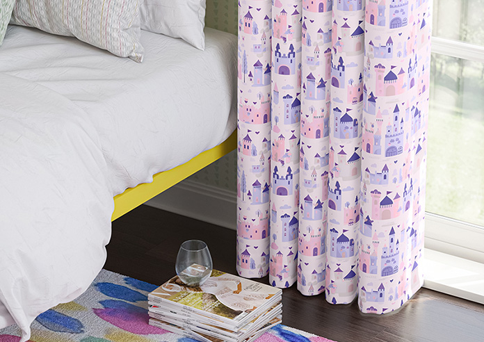 Magic Castle, Fairy Purple - Made to Measure Curtains - Image 5